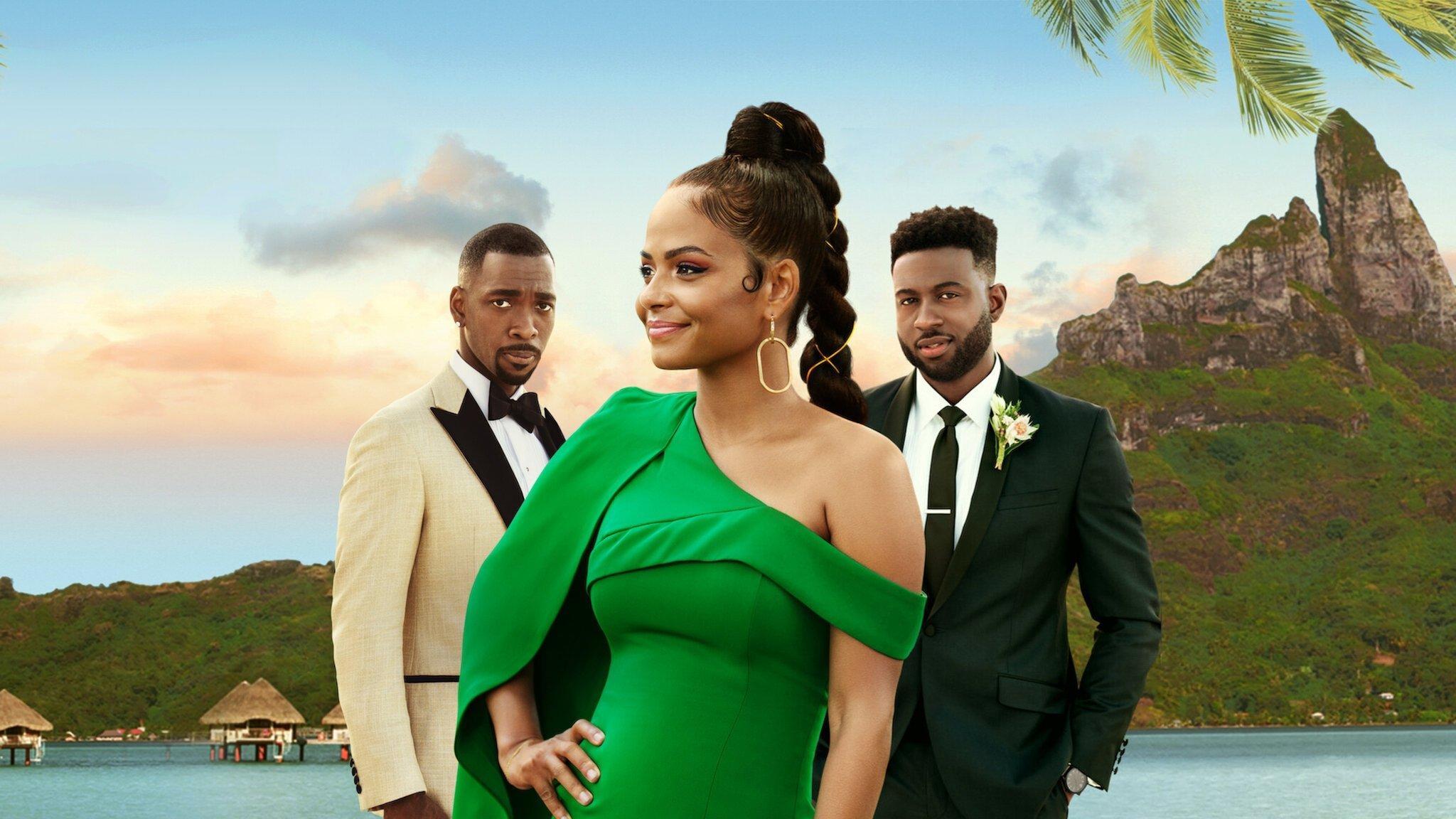 Resort to Love 2021 movie scene