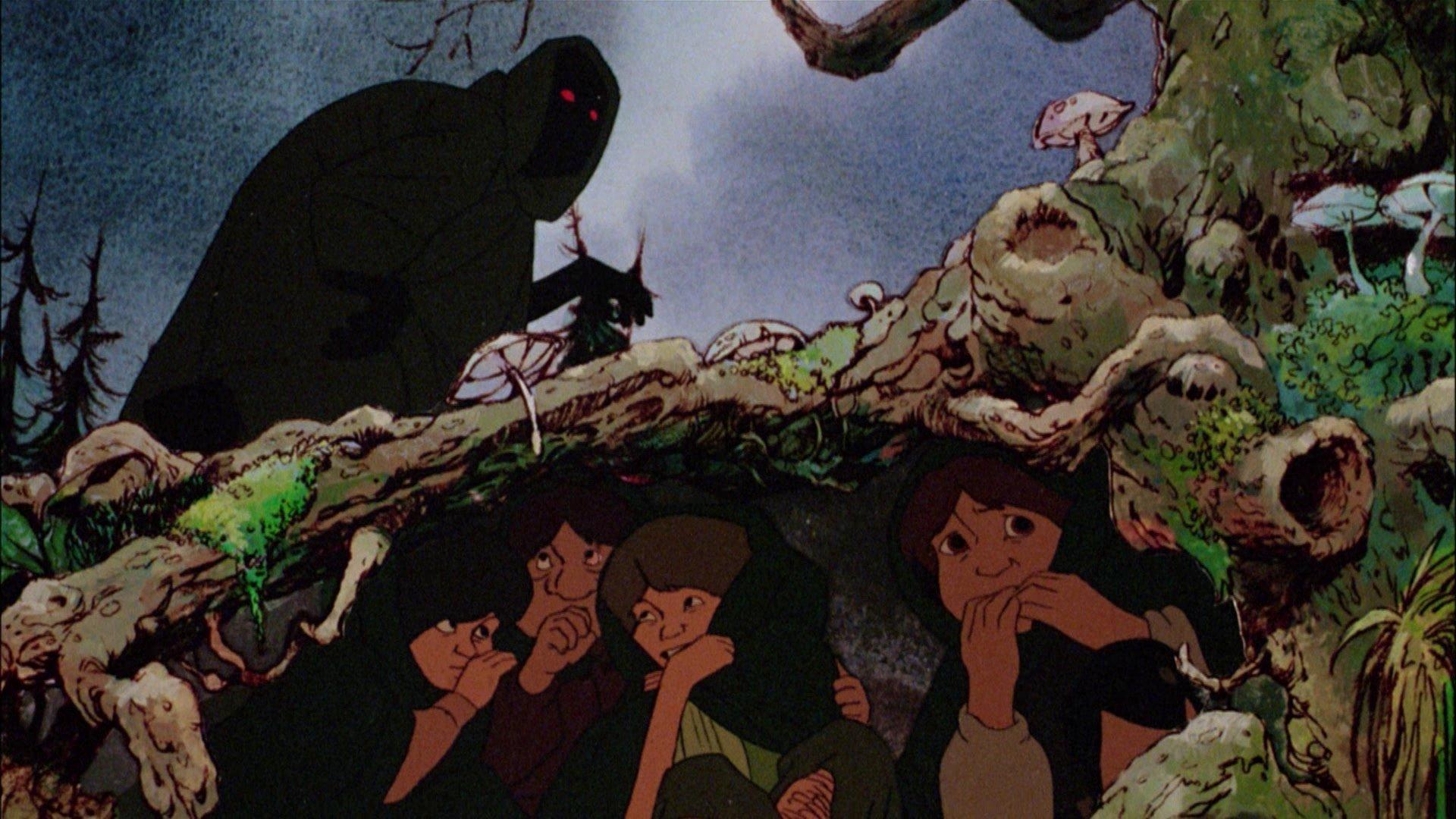 The Lord of the Rings 1978 movie scene
