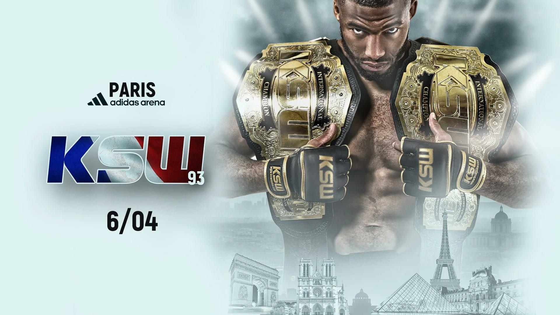 KSW 93: Paris 2024 movie scene