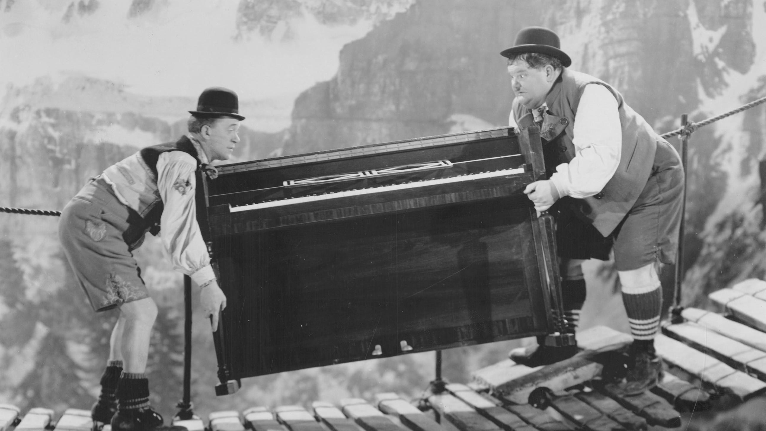 Swiss Miss 1938 movie scene
