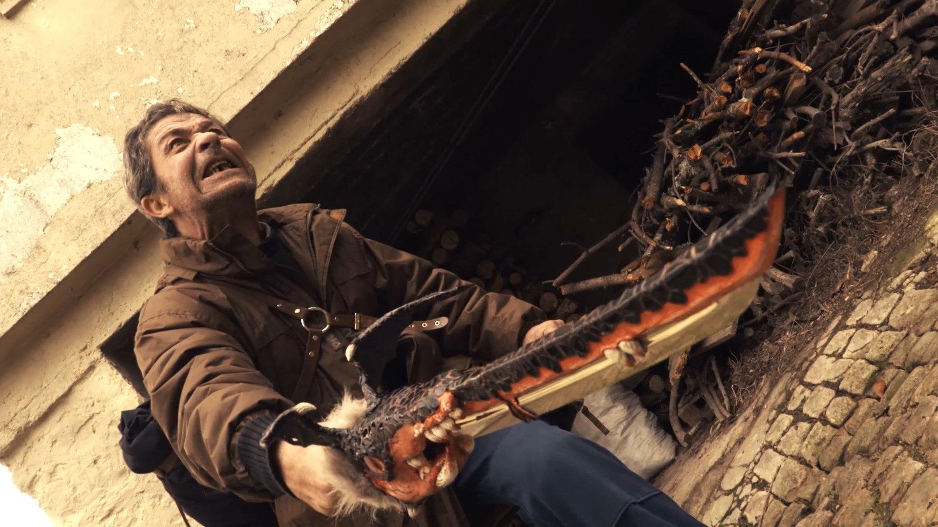 The Old Man and the Demon Sword 2024 movie scene