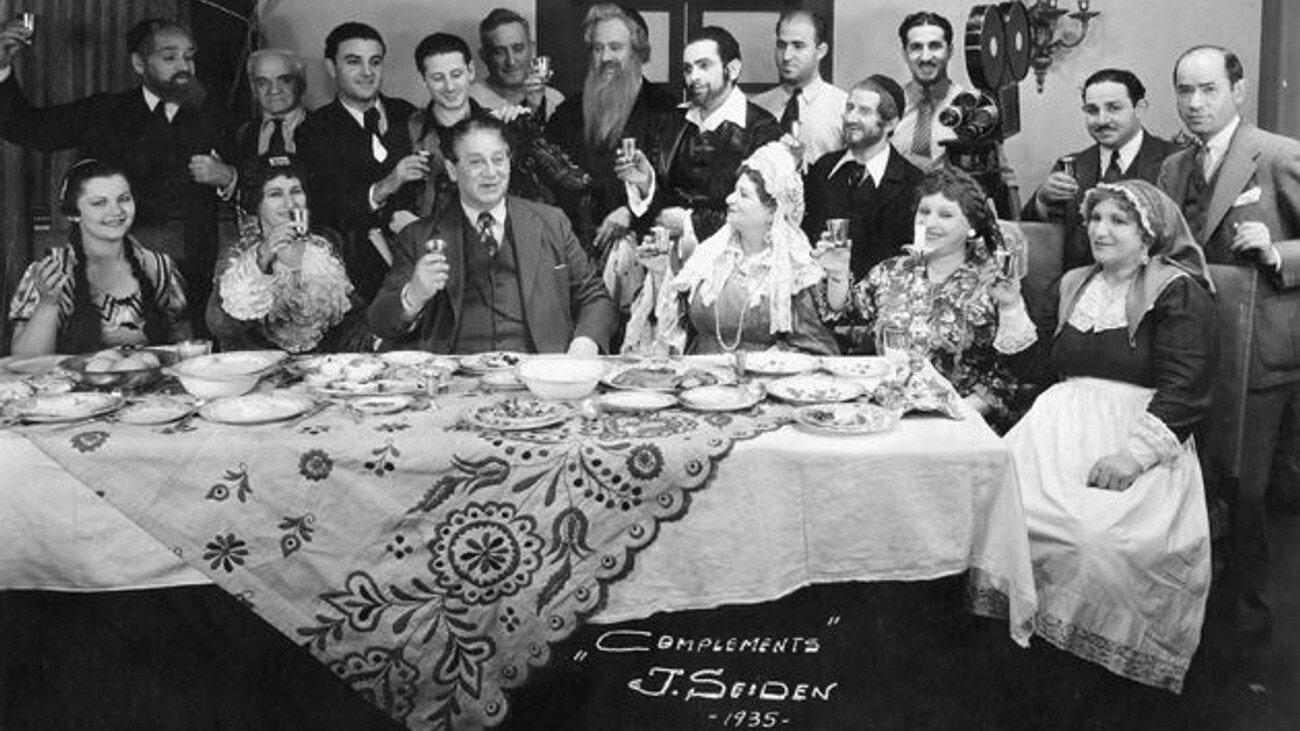 The Yiddish King Lear 1934 movie scene