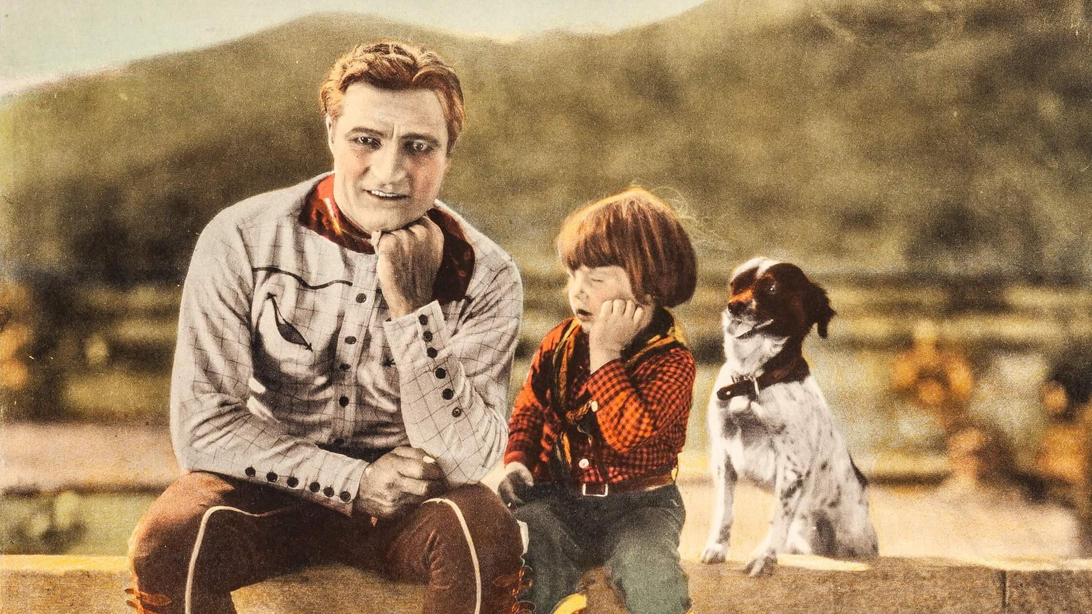The Last Trail 1927 movie scene
