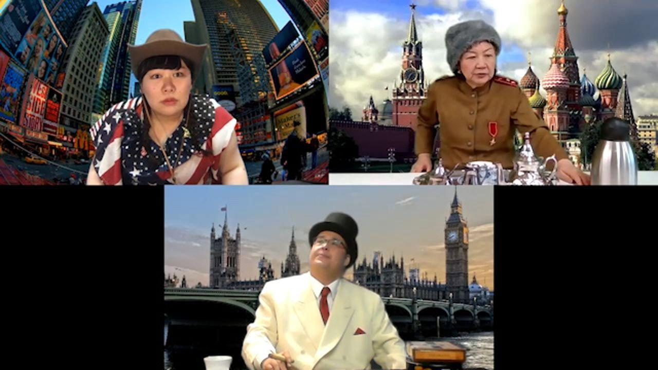 The Yalta Conference Online 2020 movie scene