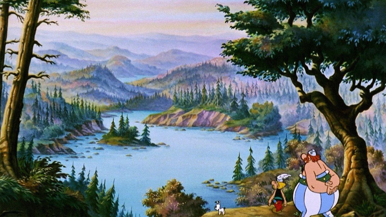Asterix Conquers America 1994 movie scene