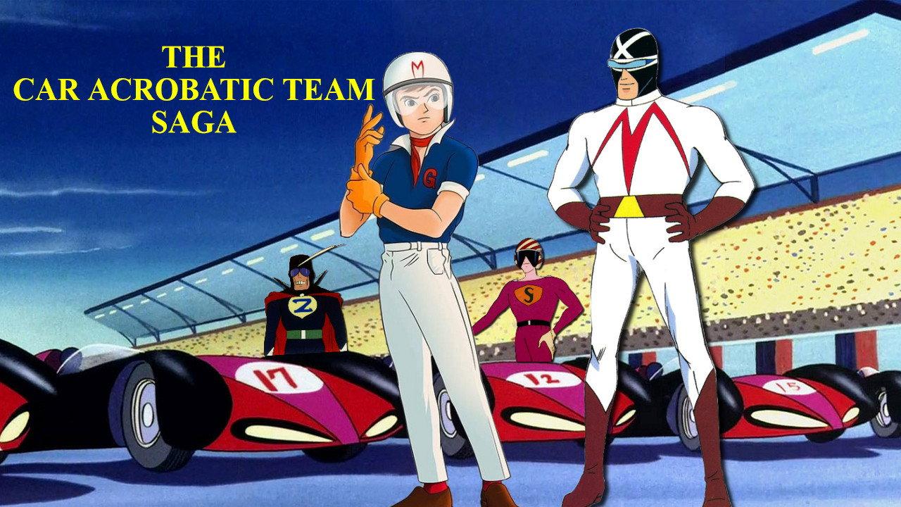 The Car Acrobatic Team Saga 2024 movie scene