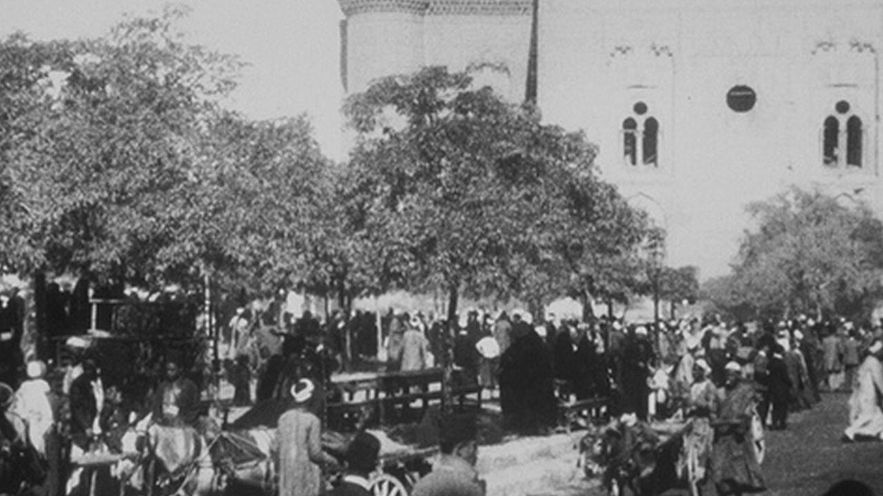 Le Caire, Place de la Citadelle 1897 movie scene