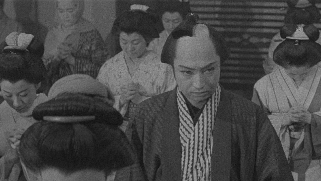 Casebook of Dandy Sashichi: Chests Covered In Fresh Blood 1959 movie scene