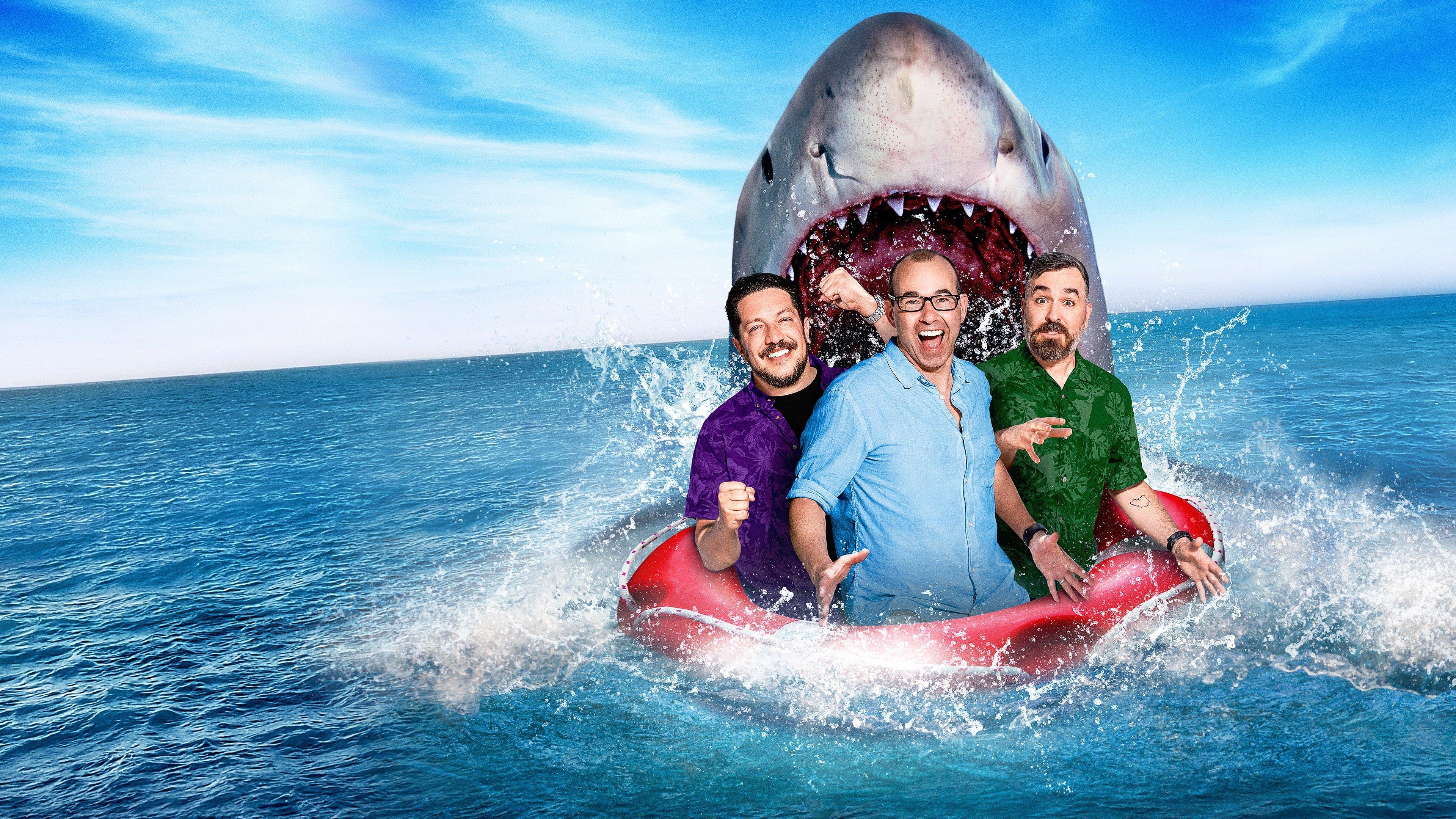 Impractical Jokers: Shark Week Spectacular 2022 movie scene