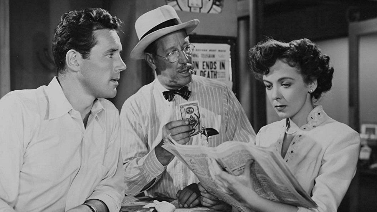 Woman in Hiding 1950 movie scene
