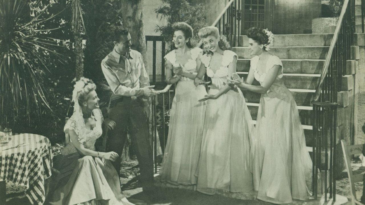 Moonlight and Cactus 1944 movie scene