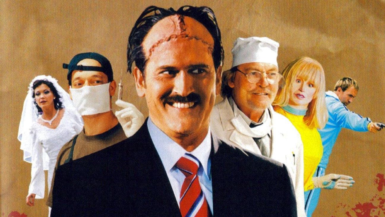 Man with the Screaming Brain 2005 movie scene