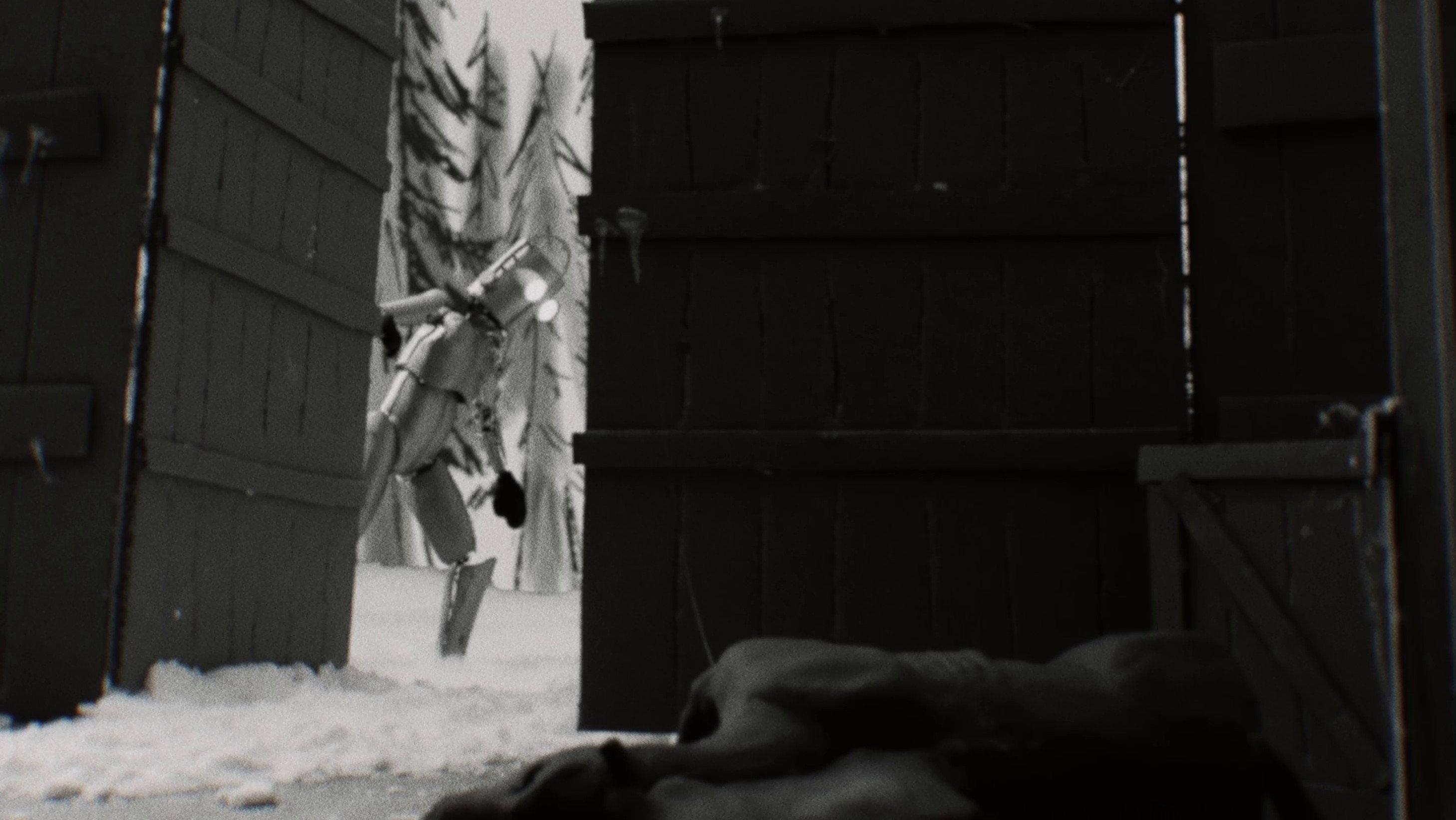 At the Edge of the Frontier 2026 movie scene