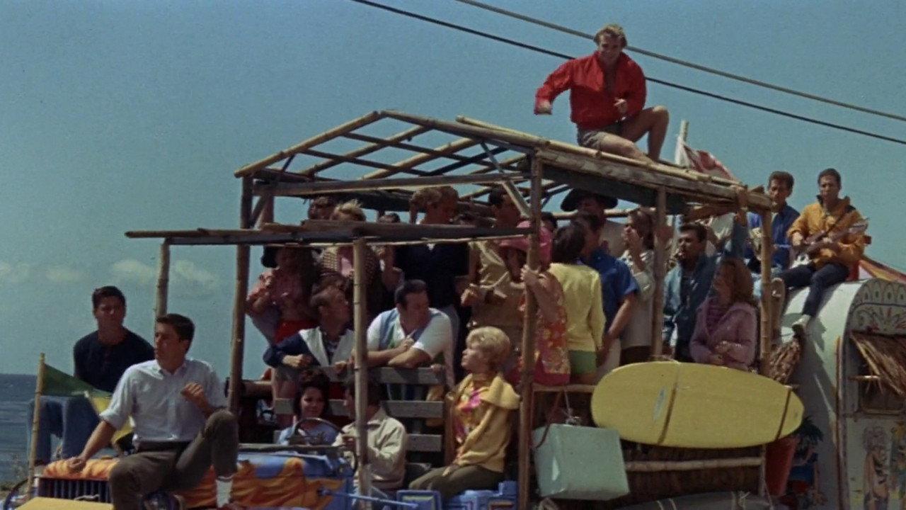 Bikini Beach 1964 movie scene