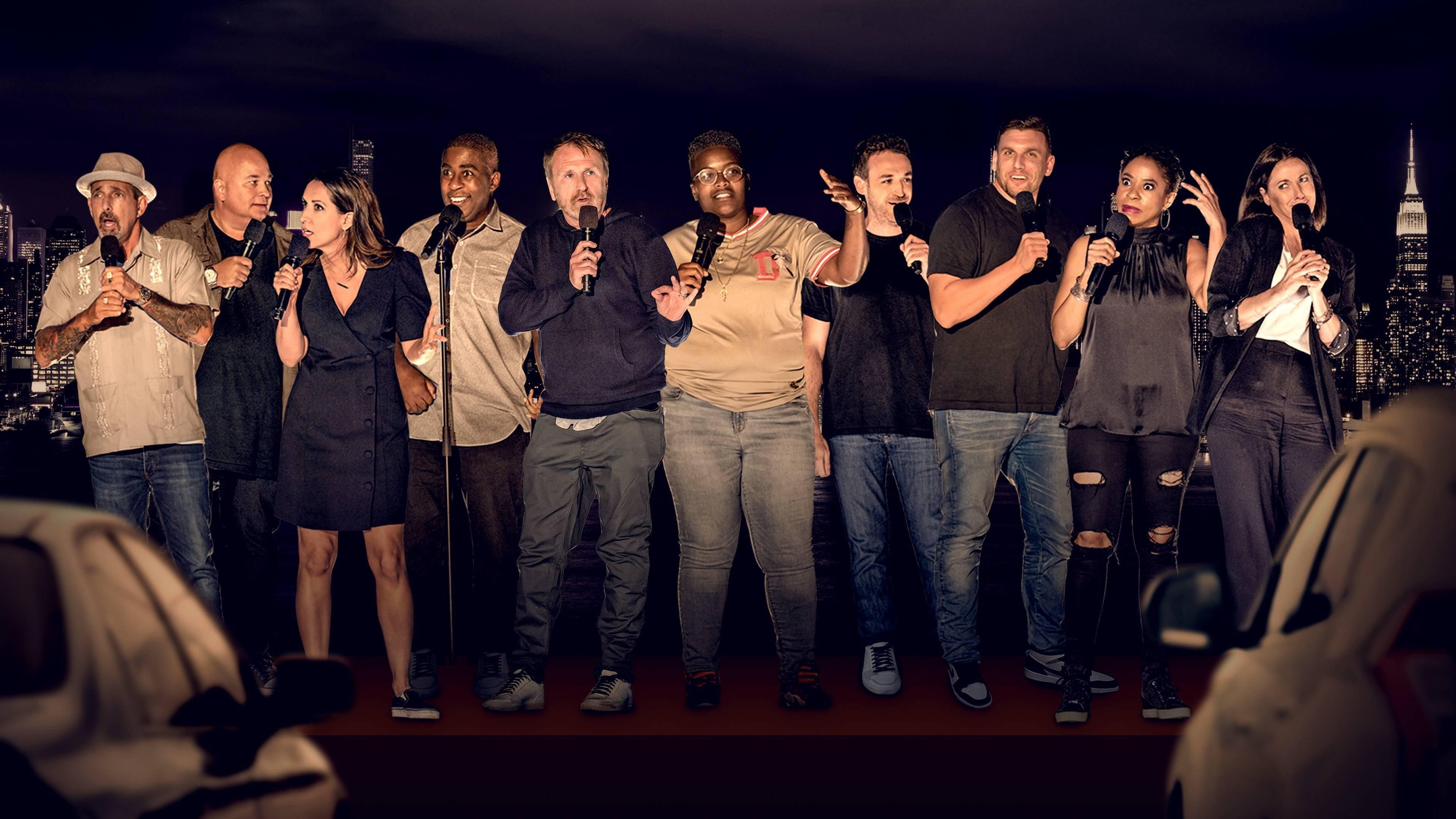 Colin Quinn & Friends: A Parking Lot Comedy Show 2020 movie scene