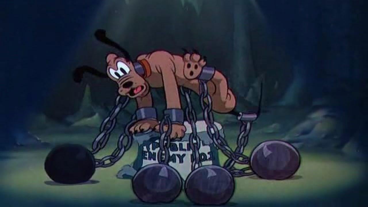 Pluto's Judgement Day 1935 movie scene