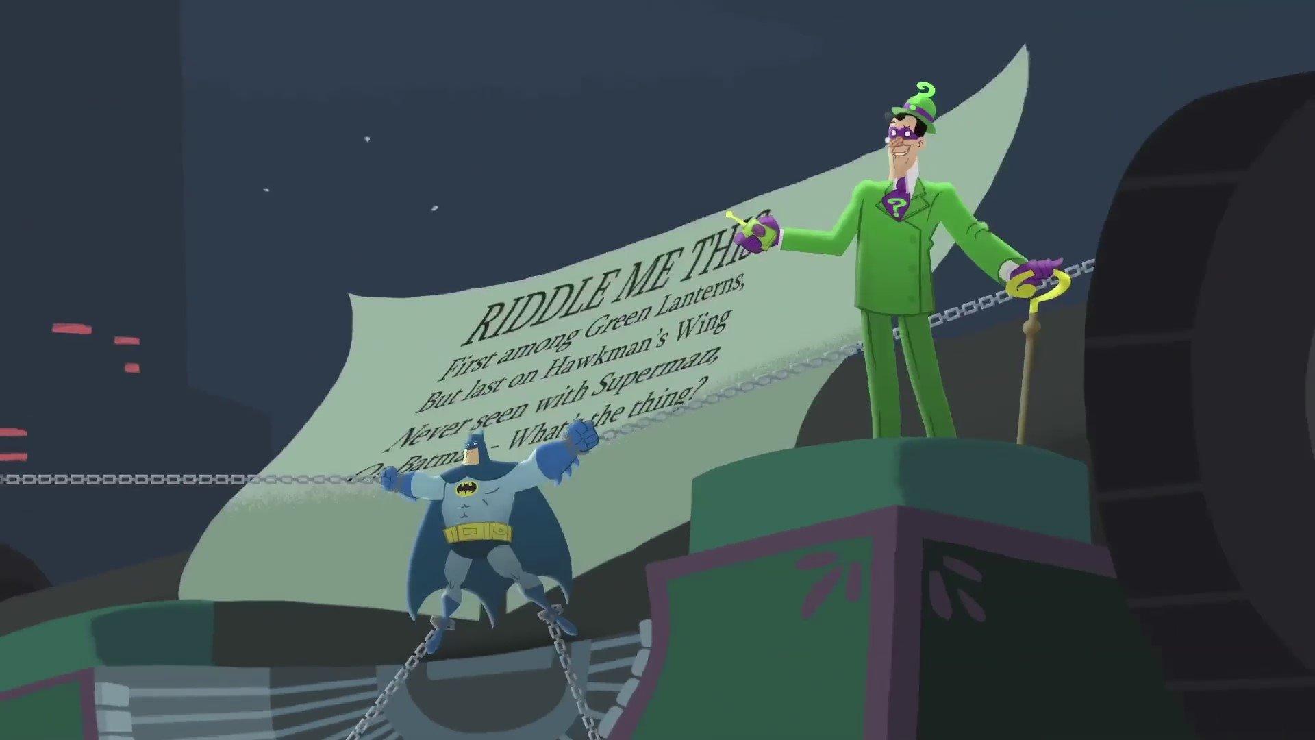 The Riddler: Riddle Me This 2013 movie scene
