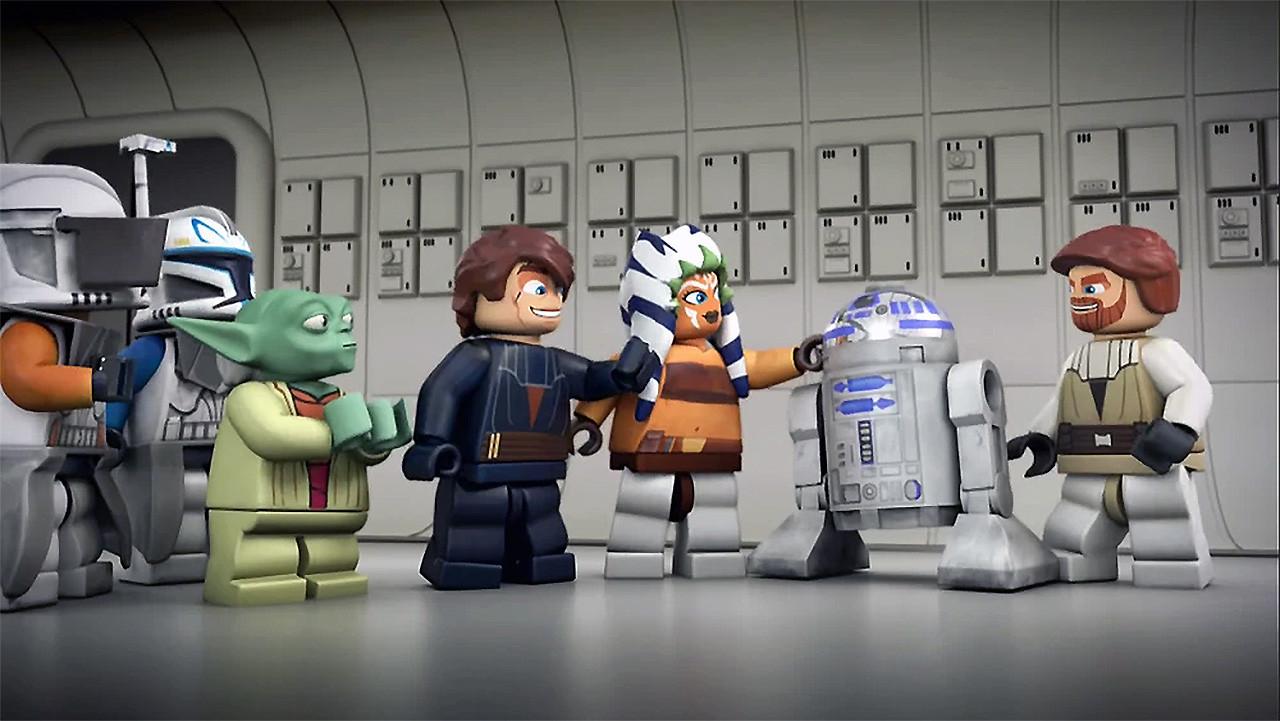 LEGO Star Wars: The Quest for R2-D2 2009 movie scene