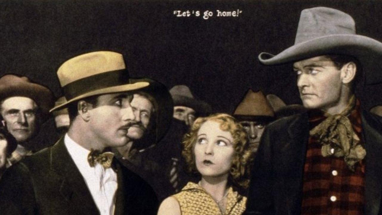The Ballyhoo Buster 1928 movie scene