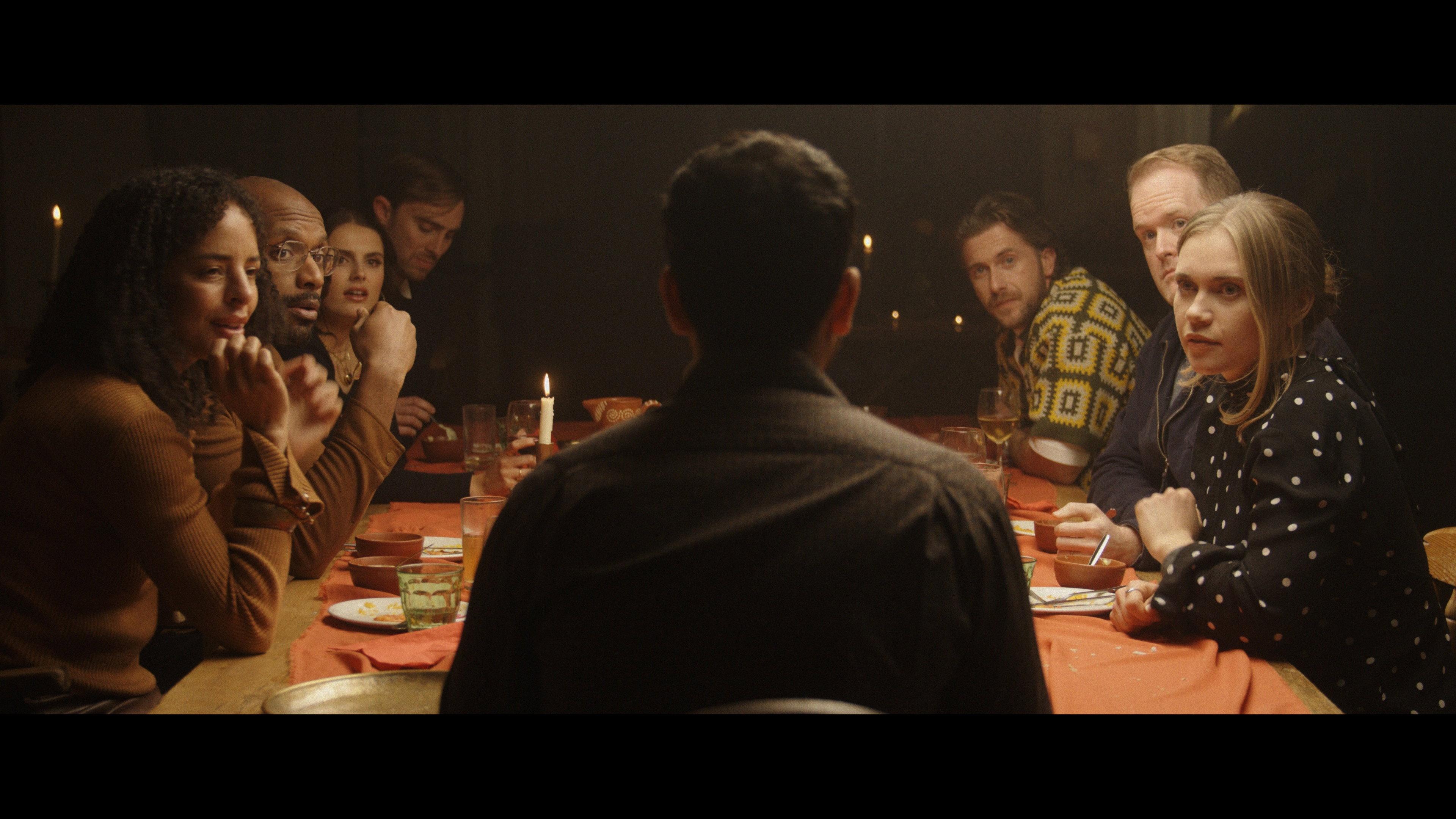 Dinner for Loners 2026 movie scene