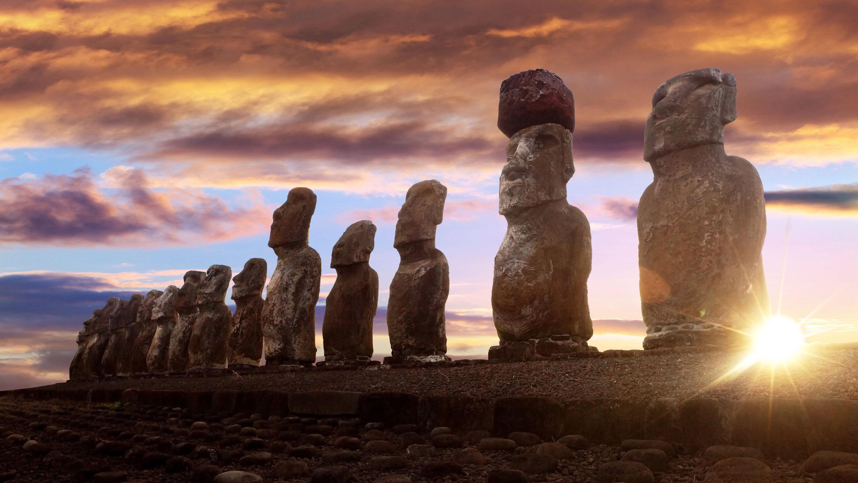 Mystery of Easter Island 2012 movie scene