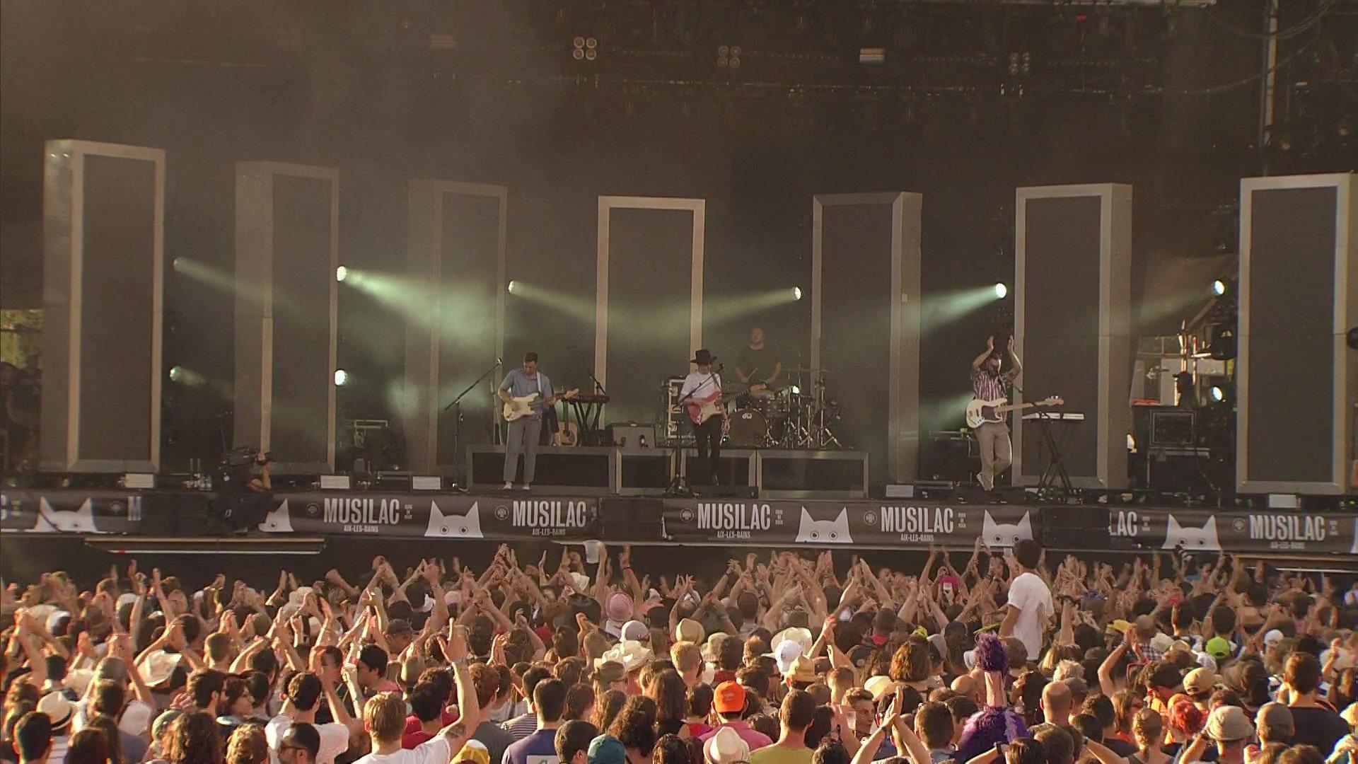 Two Door Cinema Club Live at Musilac Festival 2017 movie scene
