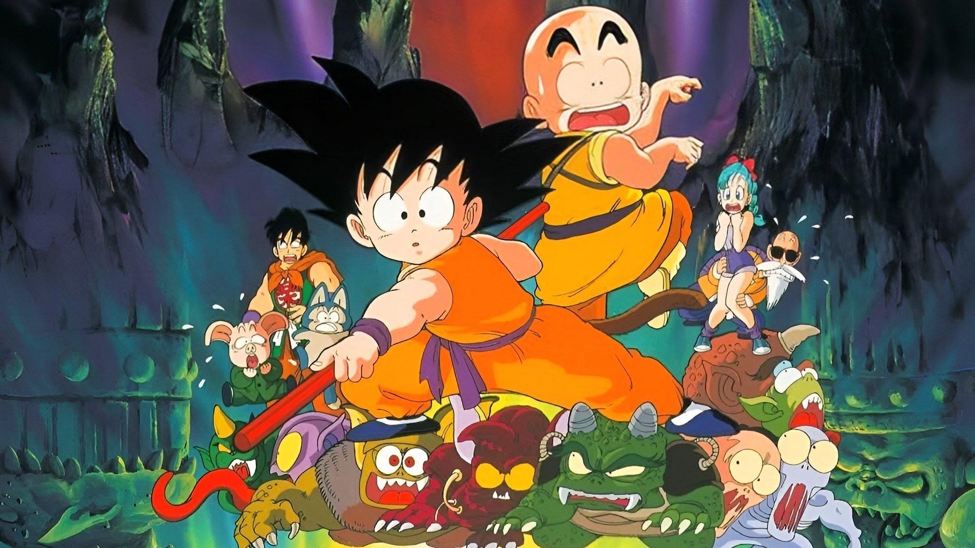 Dragon Ball: Sleeping Princess in Devil's Castle 1987 movie scene