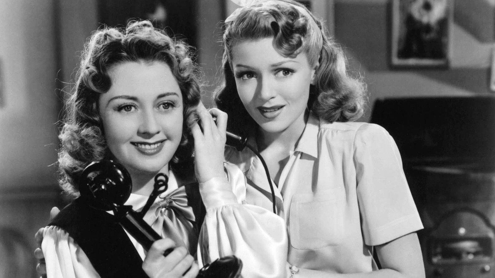 Two Girls on Broadway 1940 movie scene