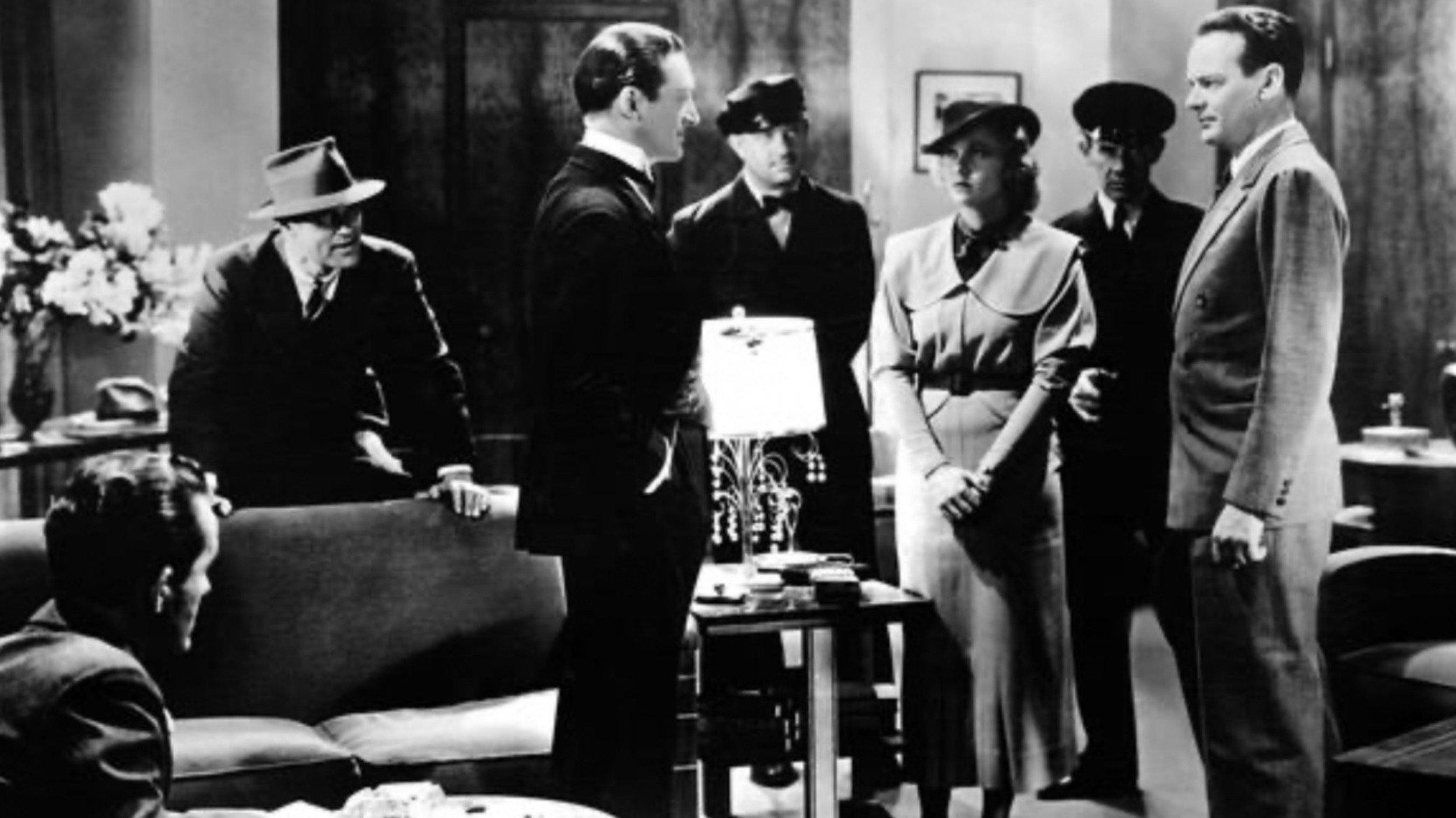 Below the Deadline 1936 movie scene