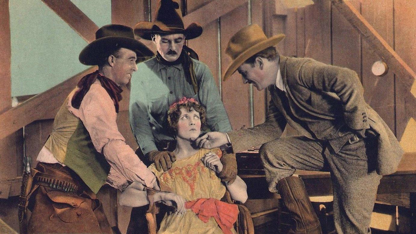 The Canyon of Light 1926 movie scene