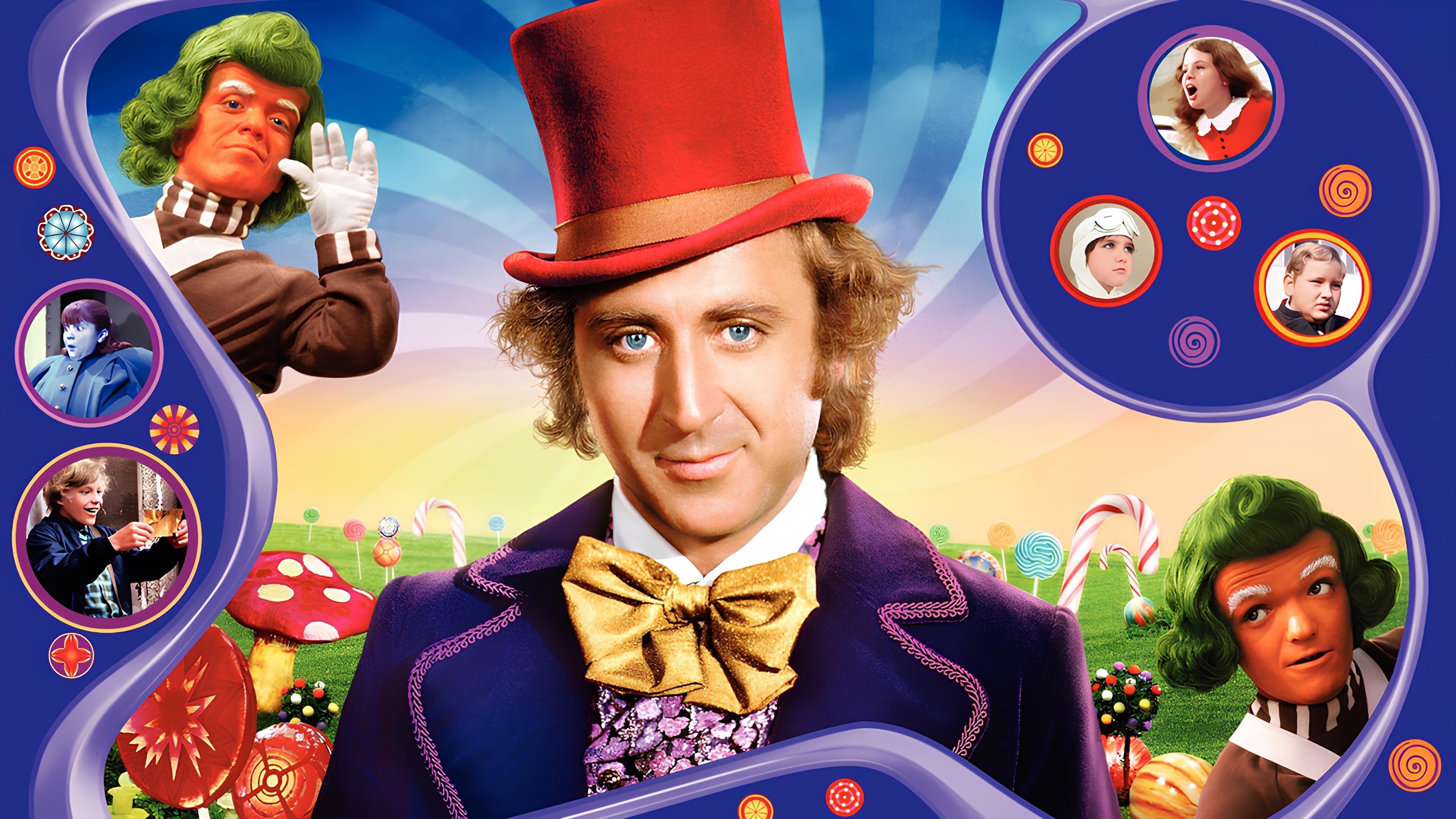 Willy Wonka & the Chocolate Factory 1971 movie scene