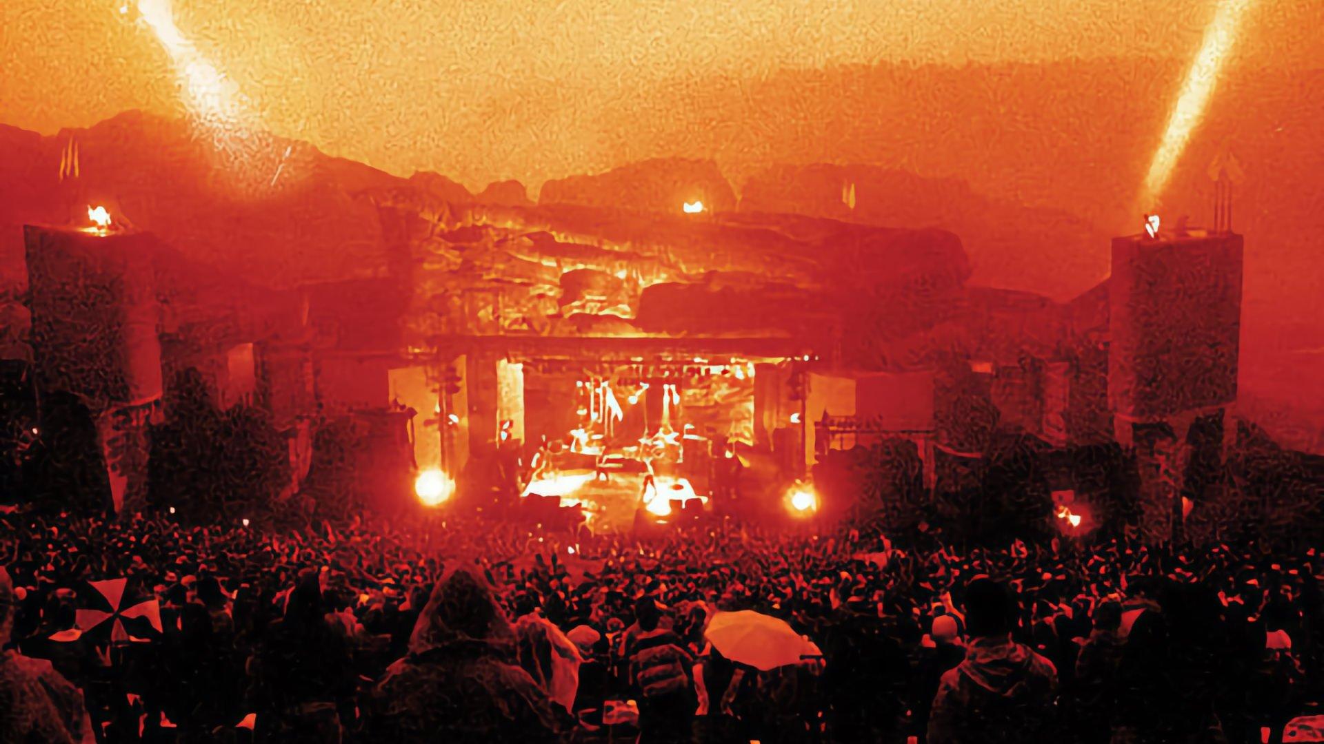 U2: Live at Red Rocks - Under a Blood Red Sky 1983 movie scene