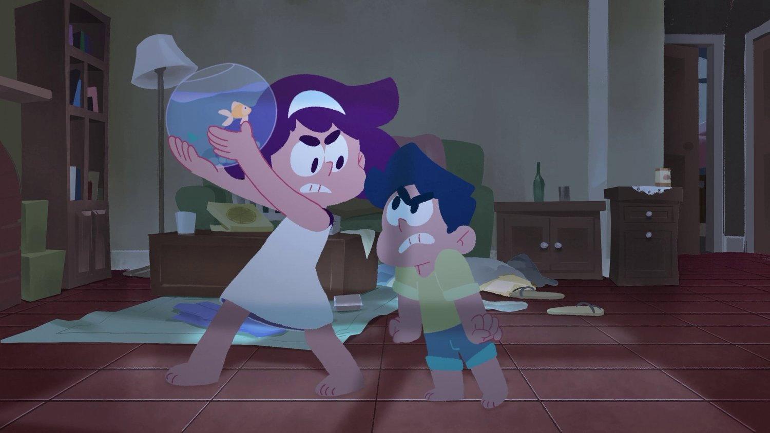 Siblings 2023 movie scene
