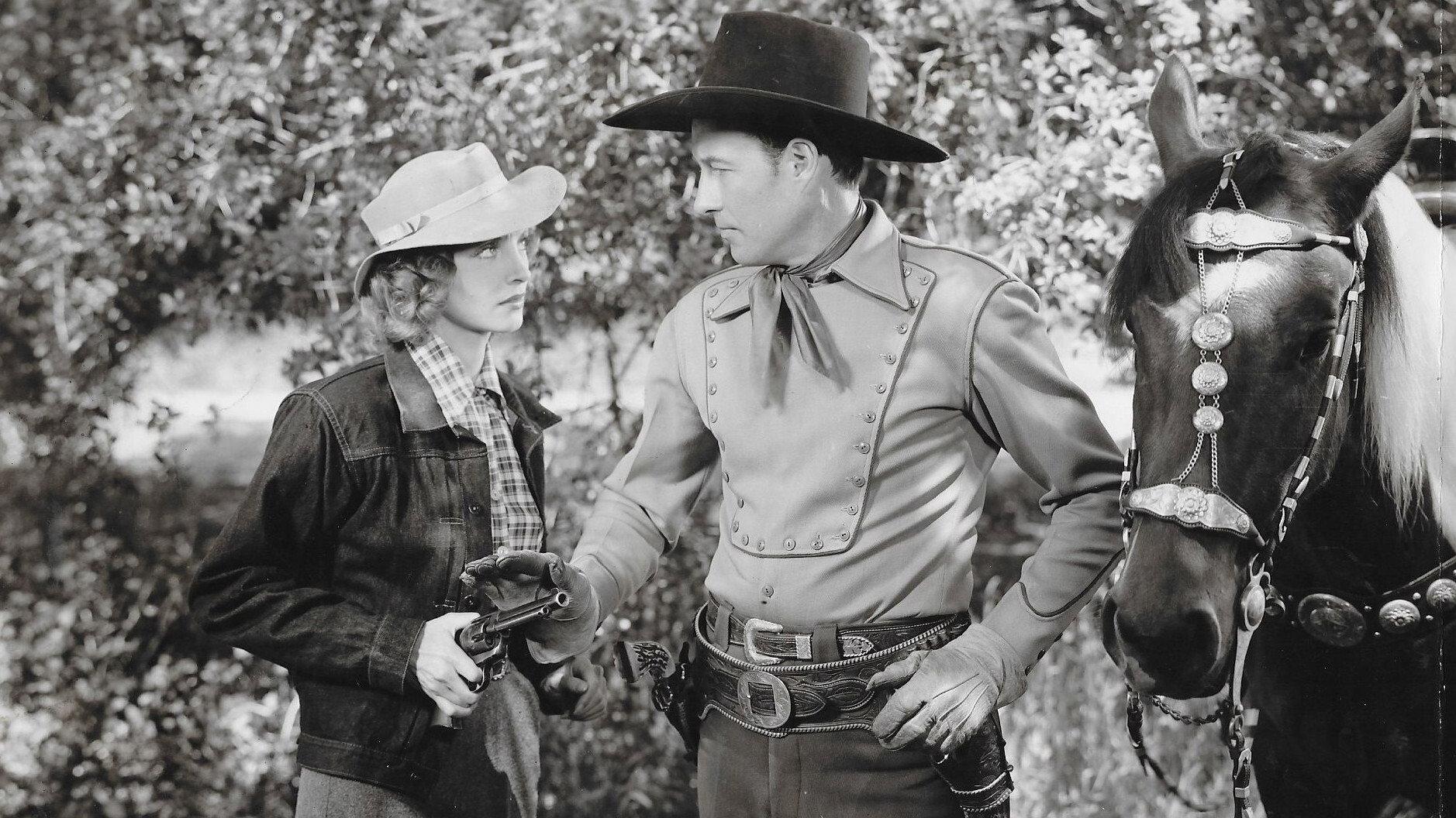 The Return of Wild Bill 1940 movie scene