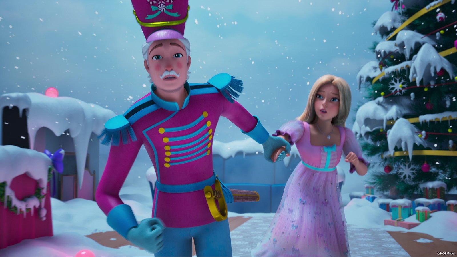 Barbie in the Nutcracker 2026 movie scene