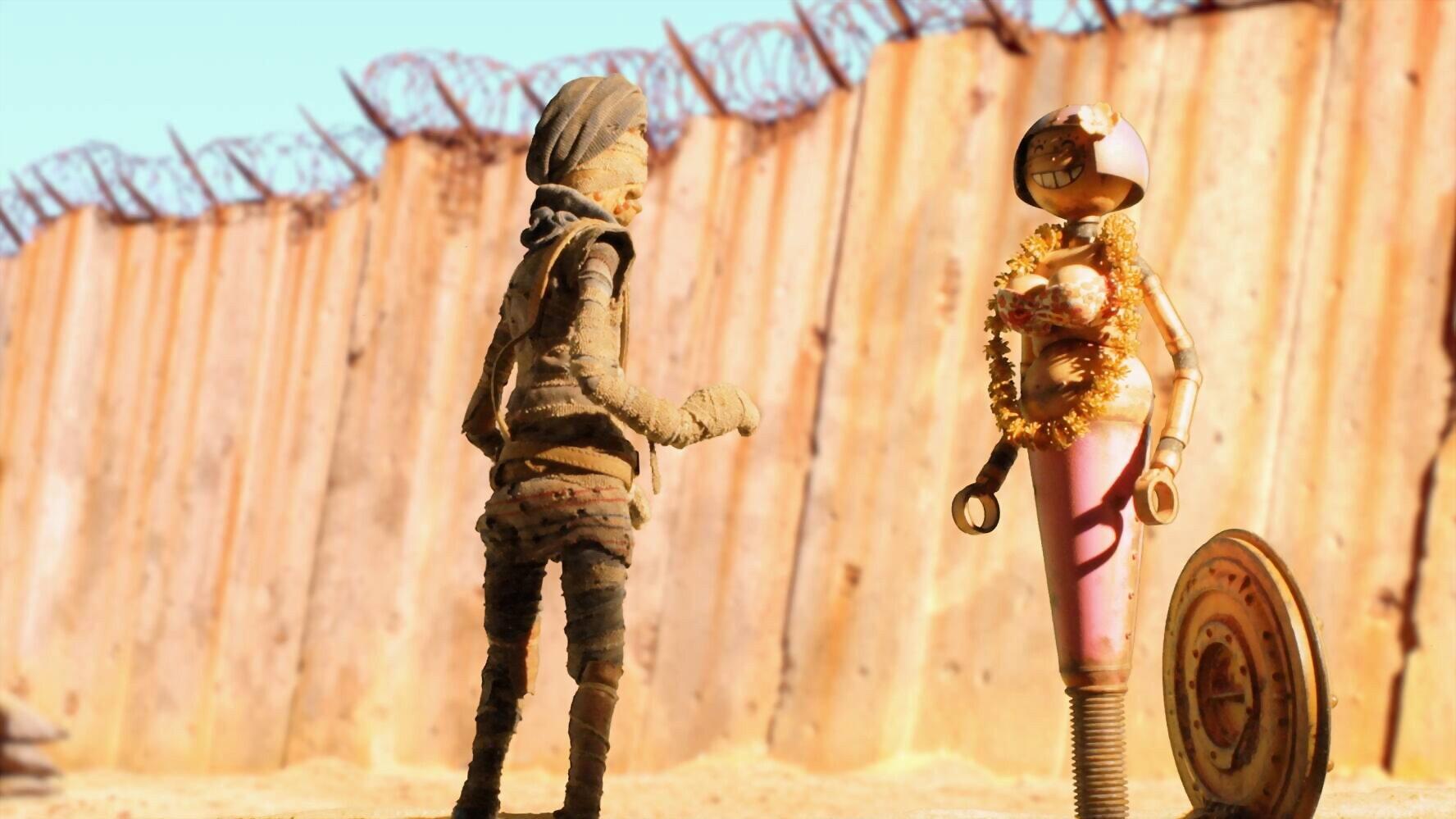 The Fence 2024 movie scene