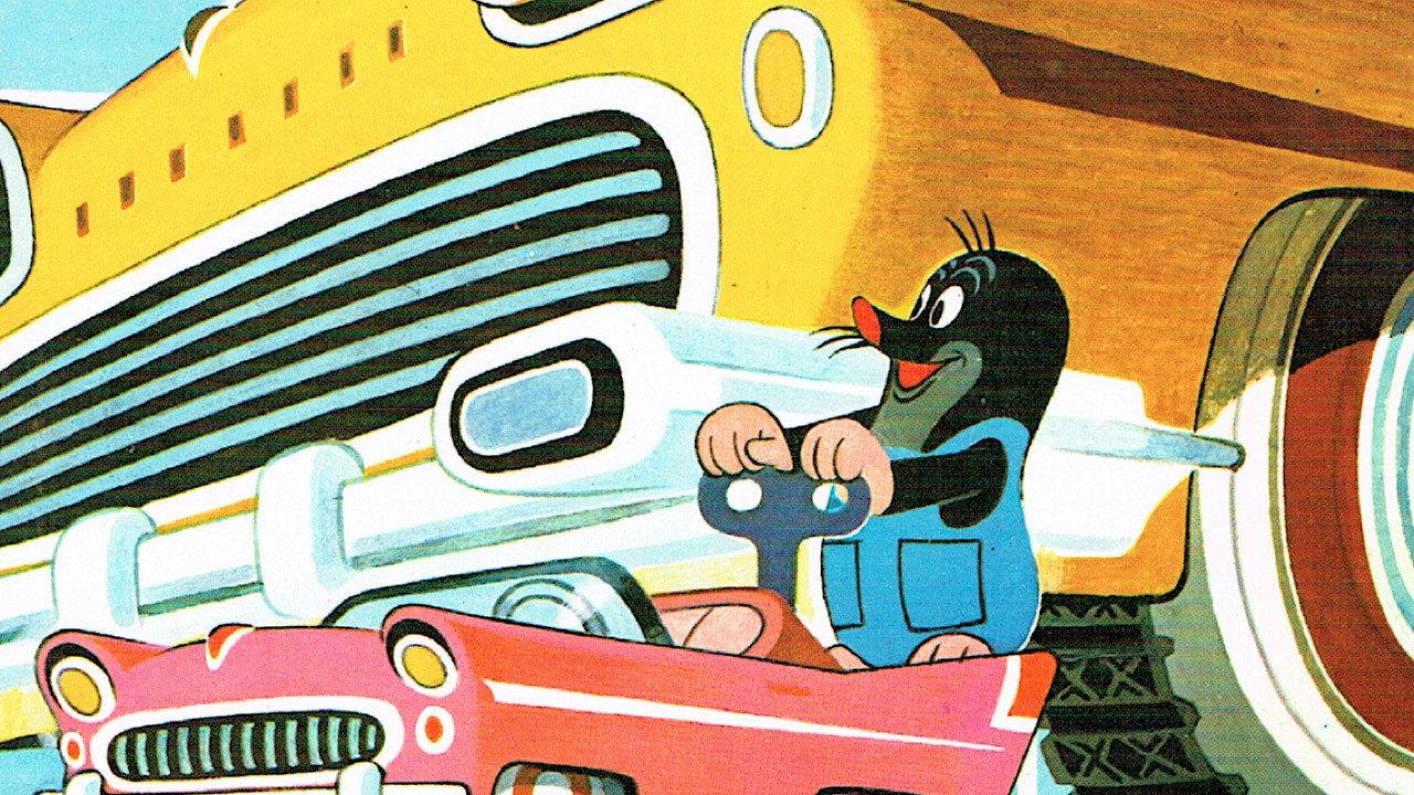 The Mole and the Car 1963 movie scene