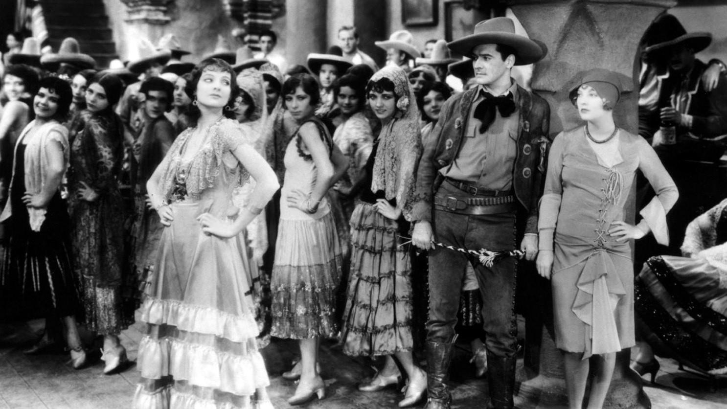 The Great Divide 1929 movie scene