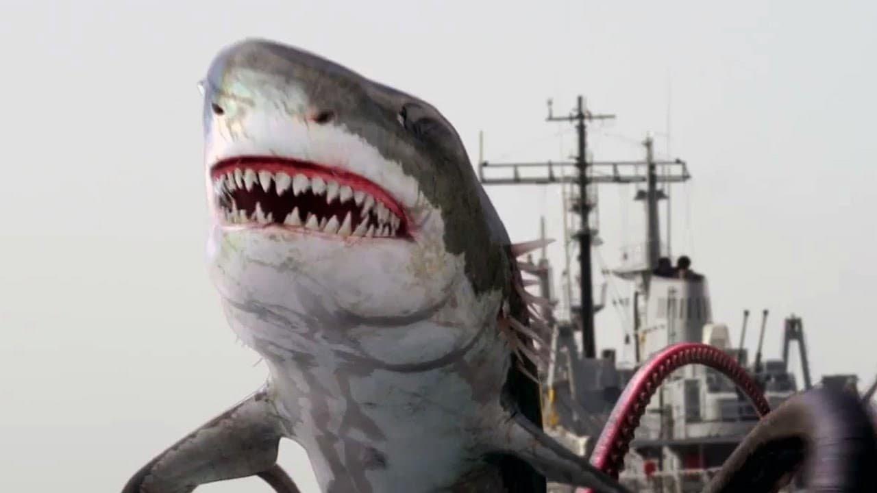 Sharktopus vs. Whalewolf 2015 movie scene