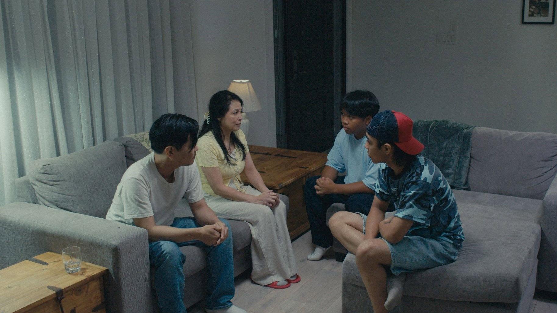 Portraits of a Family 2026 movie scene