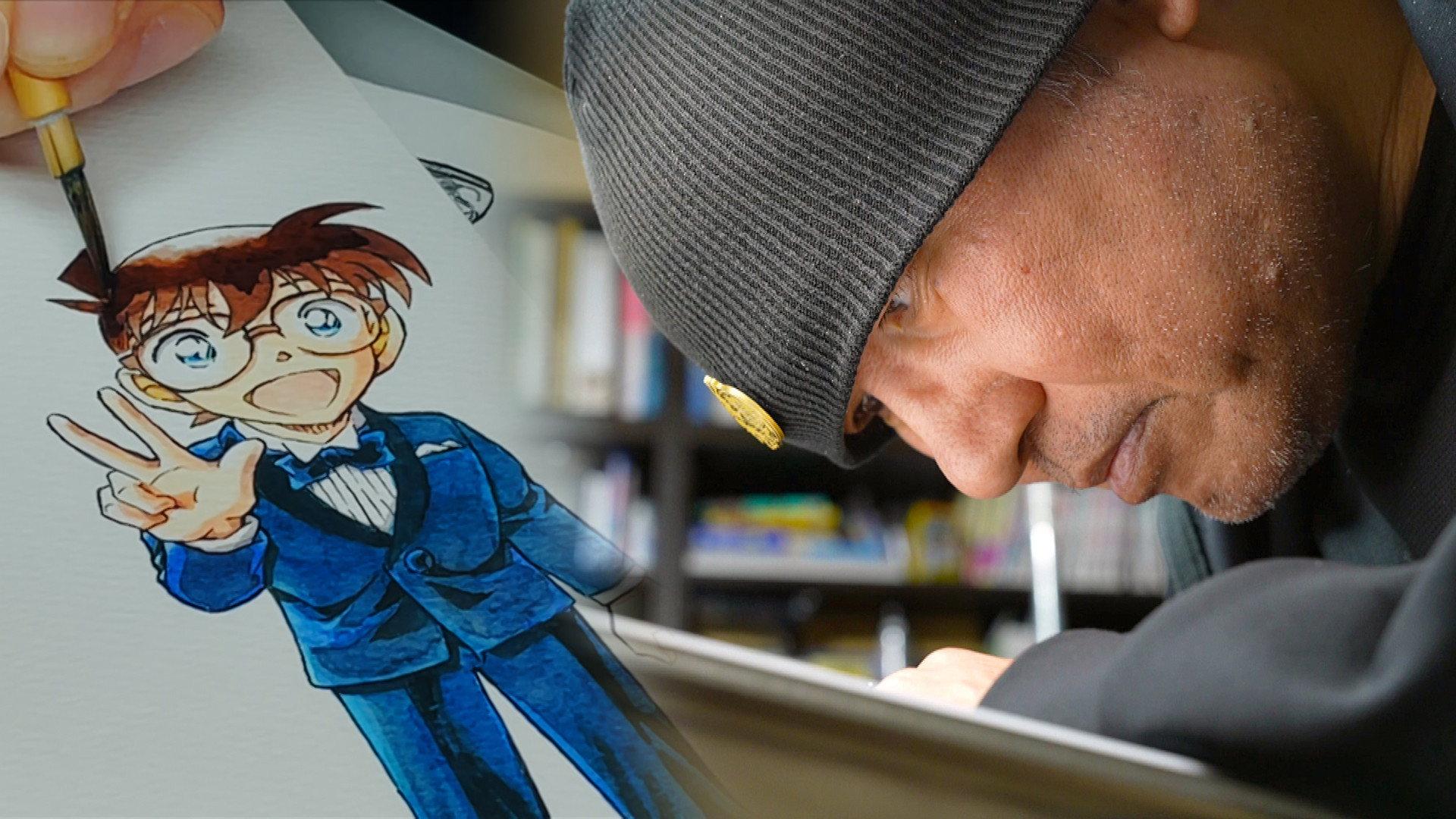 Behind the Scenes: Detective Conan 2024 movie scene