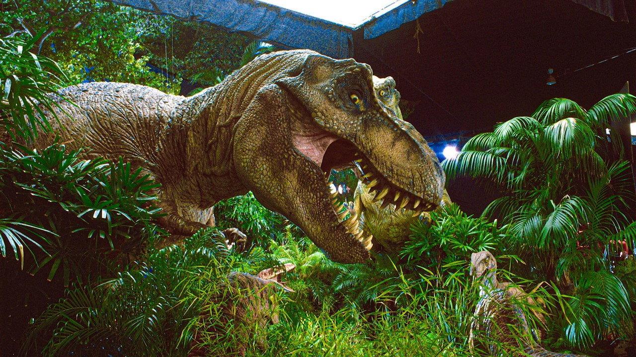 The Making of 'The Lost World' 1997 movie scene