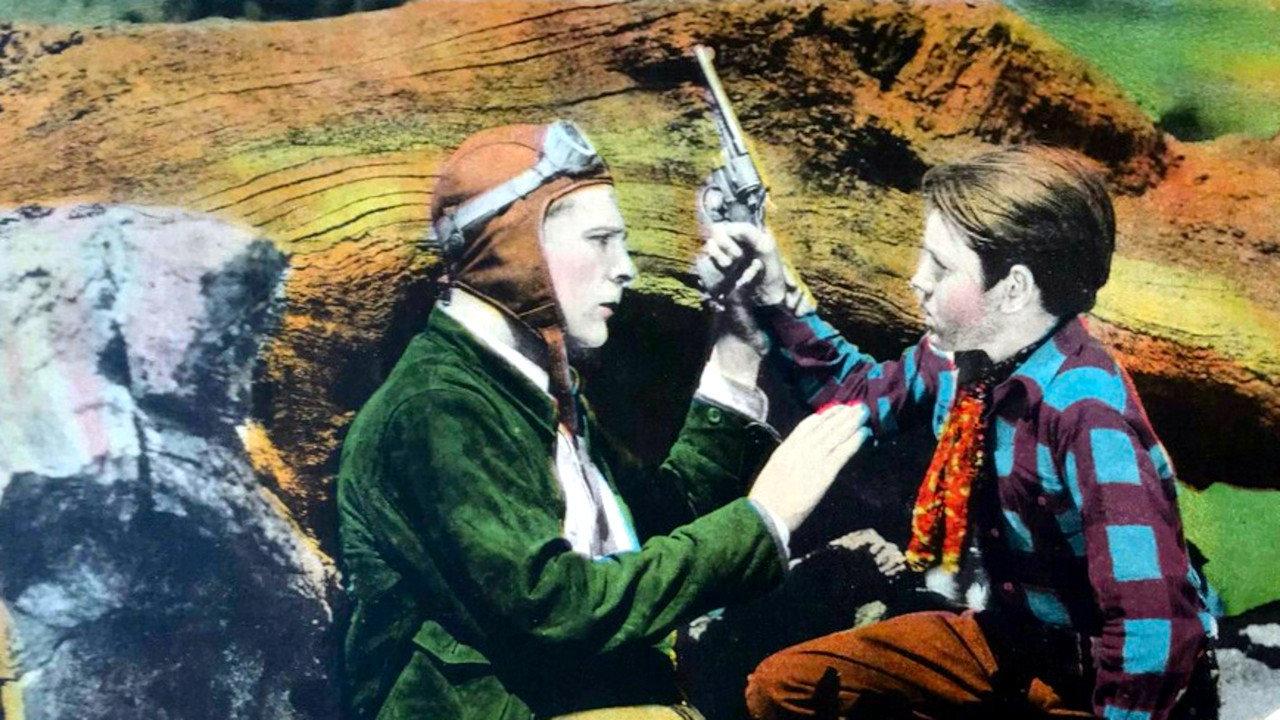 Young Whirlwind 1928 movie scene