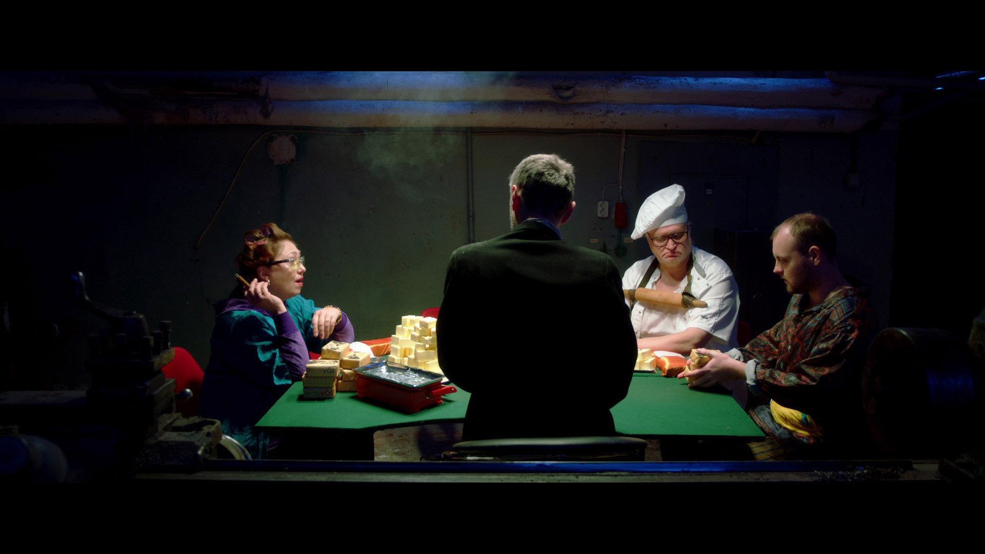 Buttered Cards, Shattered Hearts 2023 movie scene