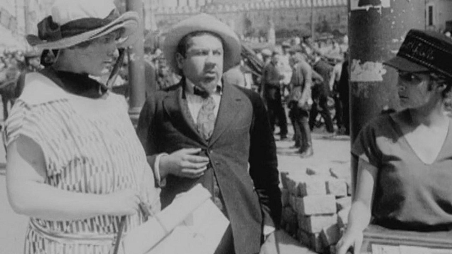 The Cigarette Girl of Mosselprom 1924 movie scene