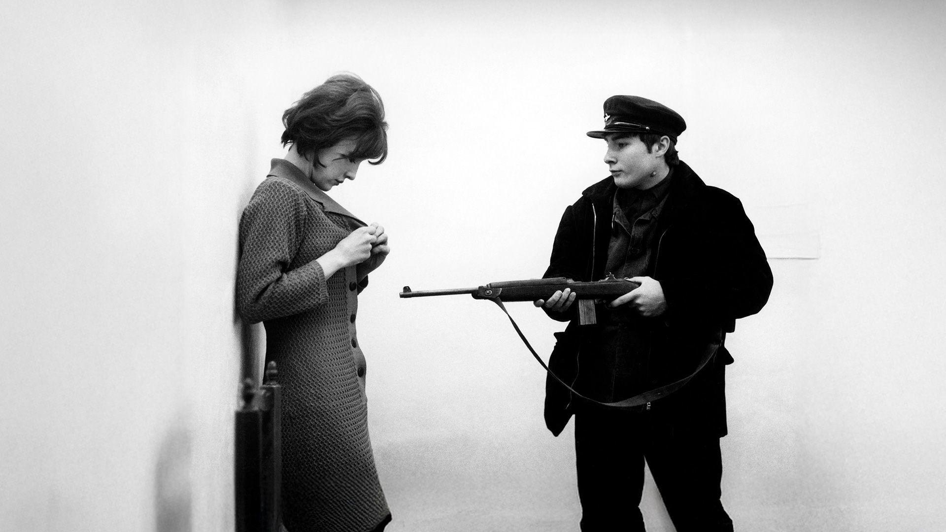 The Carabineers 1963 movie scene