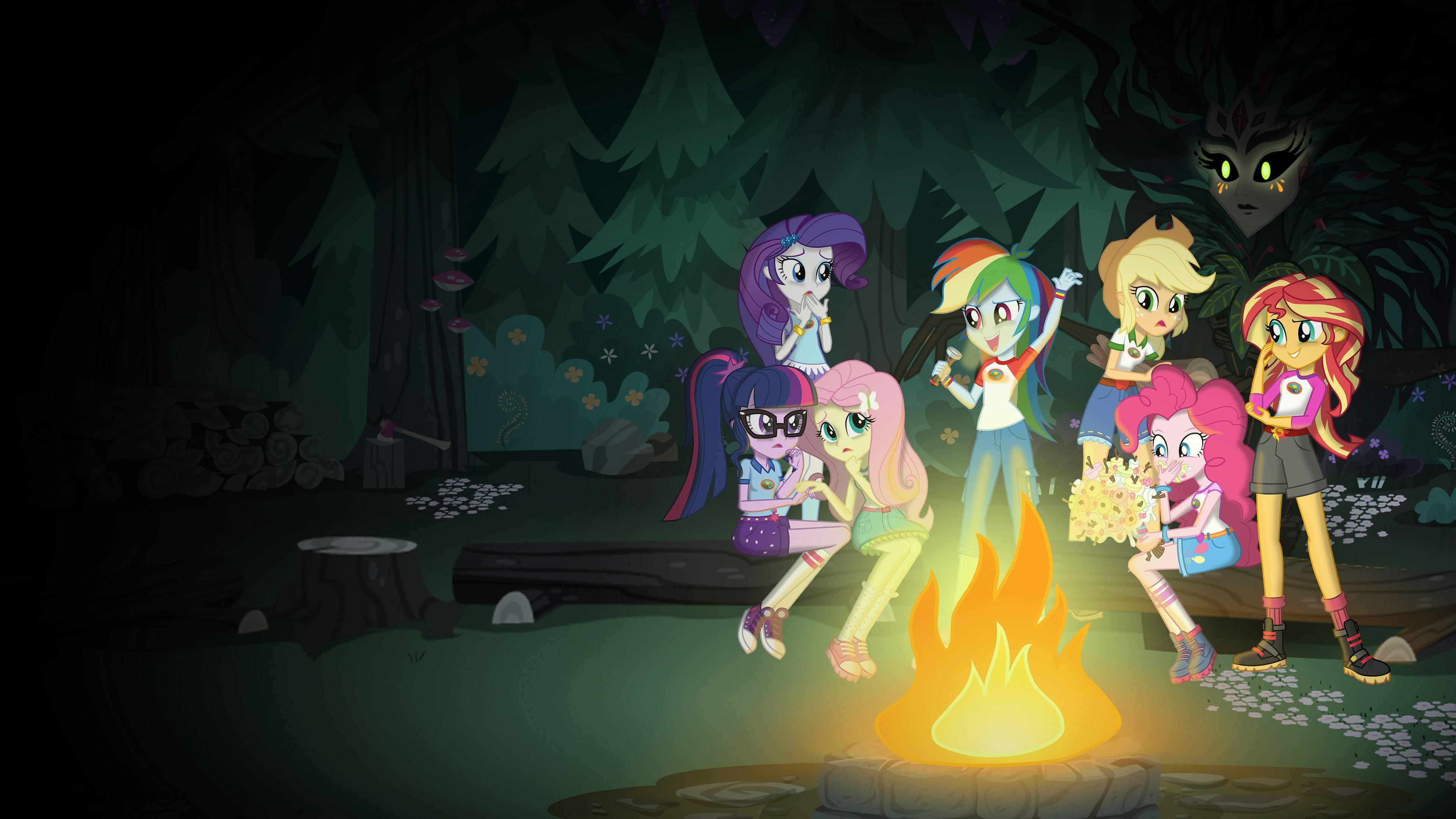 My Little Pony: Equestria Girls - Legend of Everfree 2016 movie scene