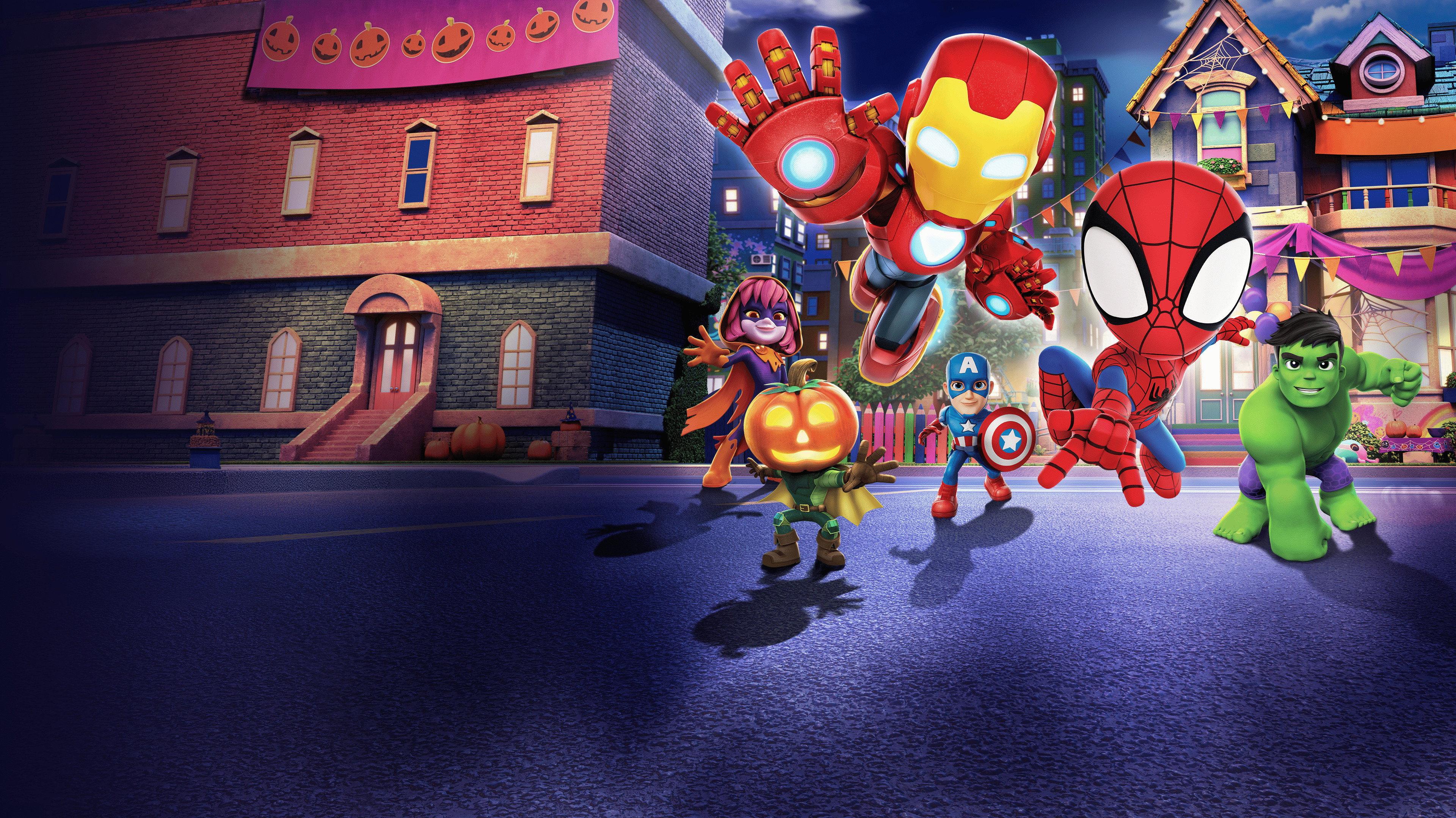 Spidey and the Avengers: Halloween Team-Up! 2026 movie scene