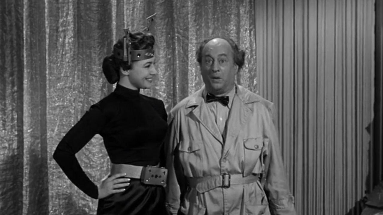 Outer Space Jitters 1957 movie scene