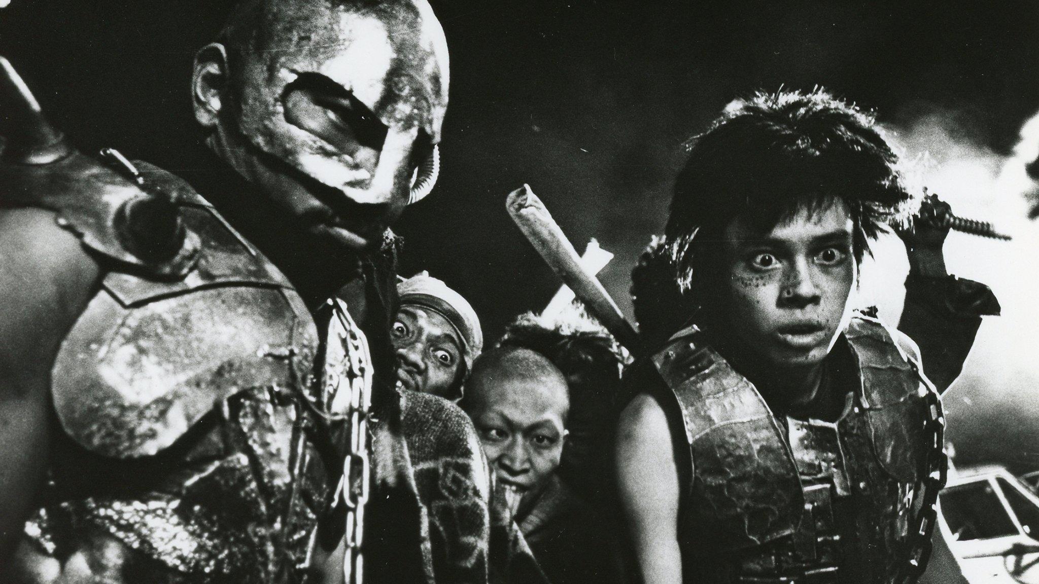 Burst City 1982 movie scene